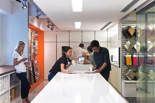 金視覺裝飾解析辦公區(qū)北京辦公室裝修設(shè)計方案